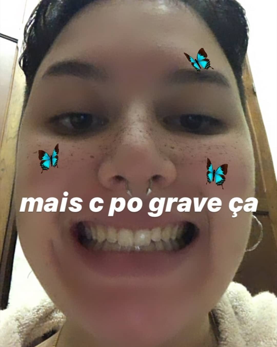 Je me suis claqué un muscle je croisBordelQui fait le malin tombe dans le ravin