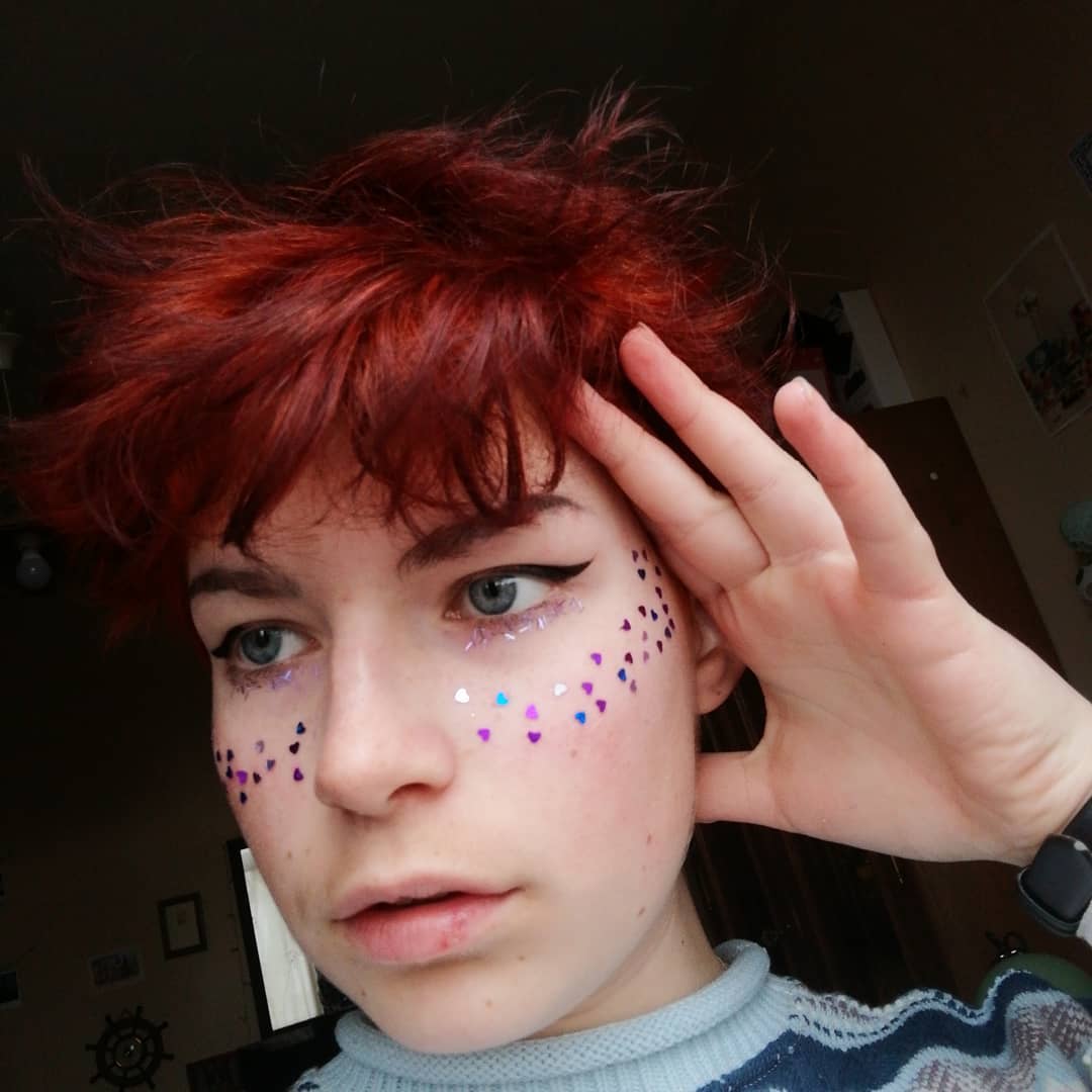 j’fais le malin mais j’ai mis tellement de temps, coeur par coeur, latex + pinceau