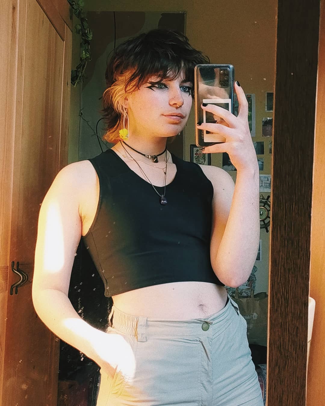 my gurl said I looked sexy in my binder