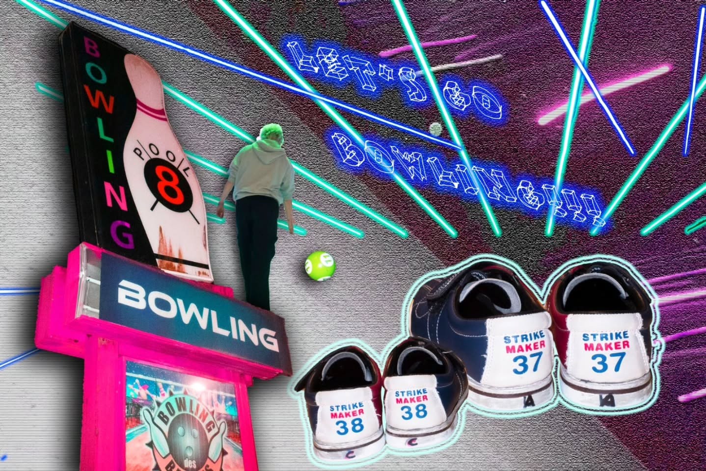 EH OUI vous avez bien lu!!! on entretient notre culture locale avec le bowling des bassins, aka le spot de tous les anniversaires montois depuis les années 2000, je suis super nul.le même si j&rsquo;étais persuadé.e que j&rsquo;allais slay (leaving room for progress). +++ le terrain de jeu derrière la gare 🎳(⁠◕⁠દ⁠◕⁠)
