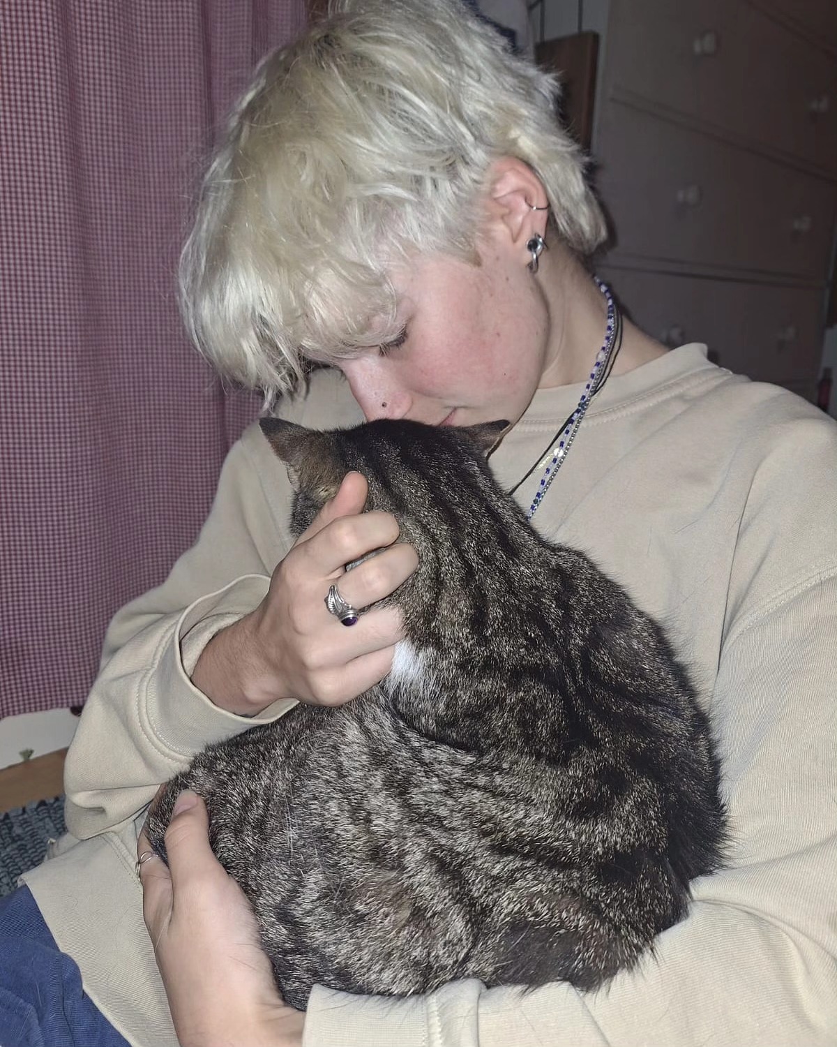 I LOVE HOLDING CATS