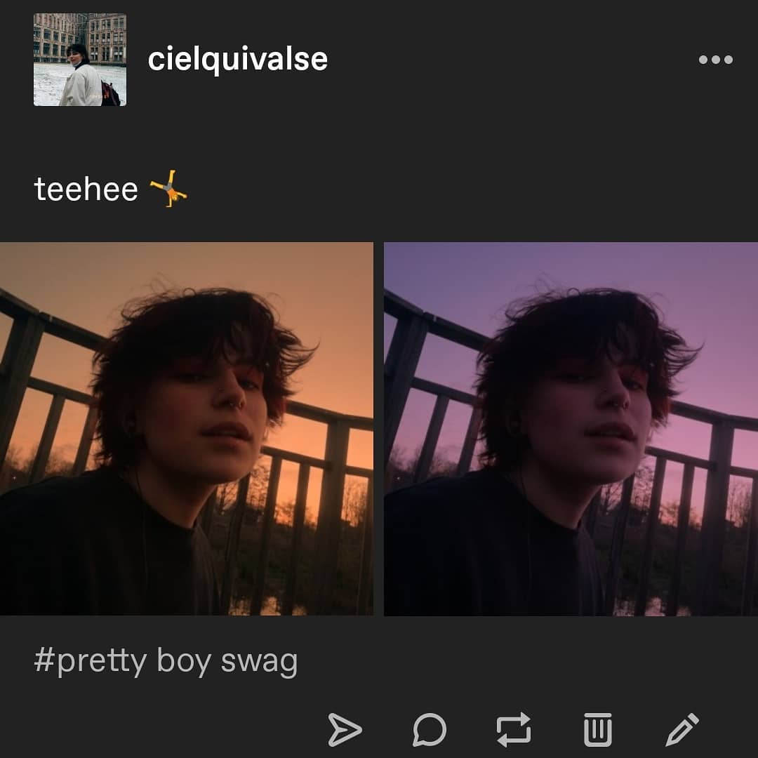 back on Tumblr #prettyboyswag