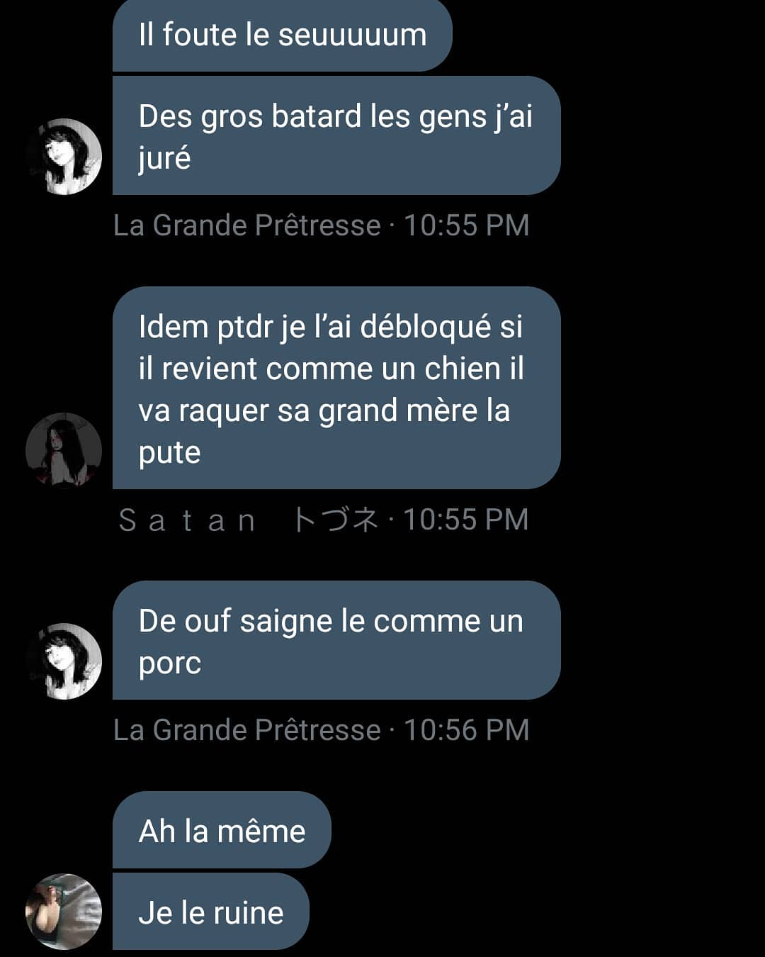 Les conv de findom sur Twitter… La mysandrie quand tu nous tiens